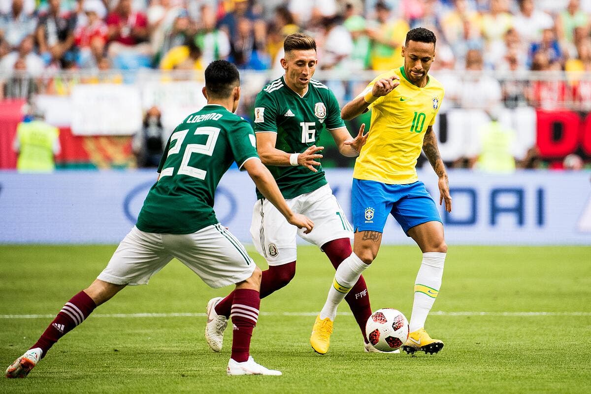 Foot Mondial 2018 CdM 2018 Avec un grand Neymar le Brésil continue