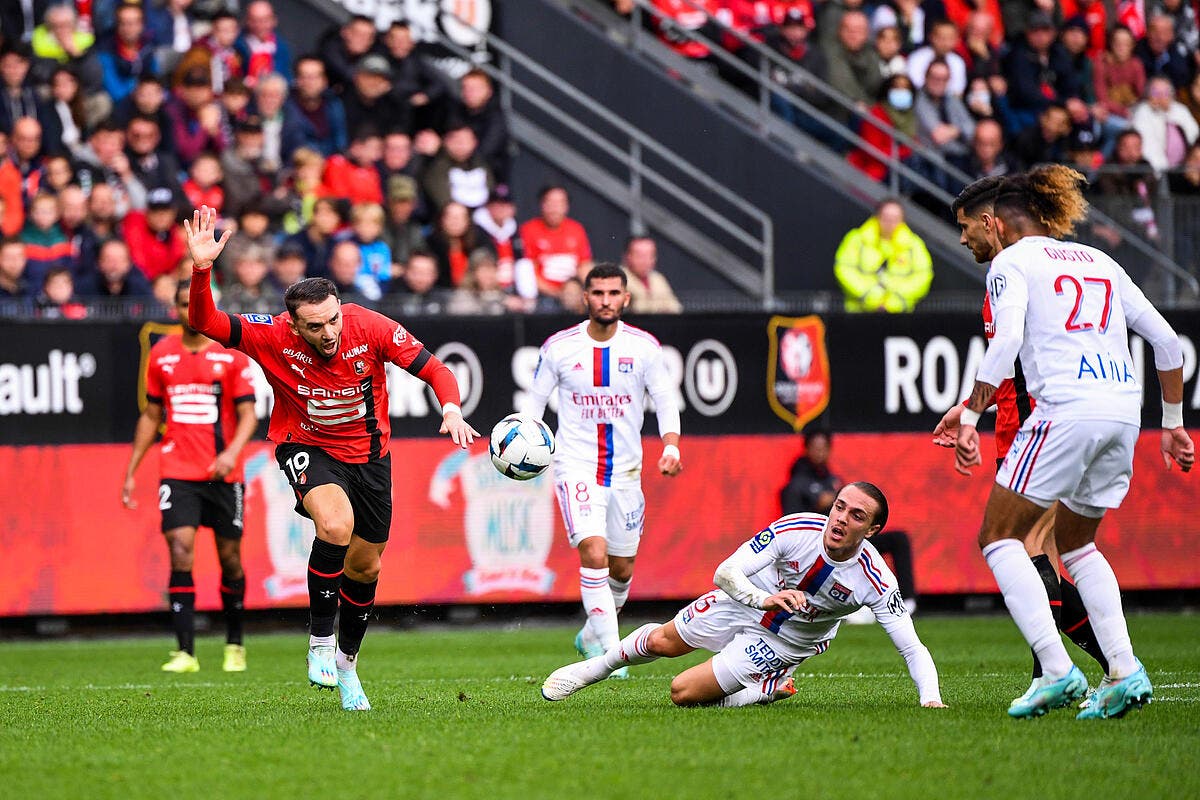 Football Ligue 1 - L1 : Rennes Remporte Le Choc Face à L'OL Et Gâche La ...