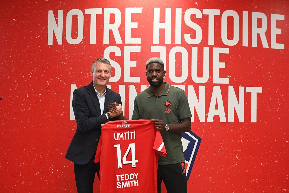 Football Lille Samuel Umtiti signe à Lille jusqu'en 2025 (officiel