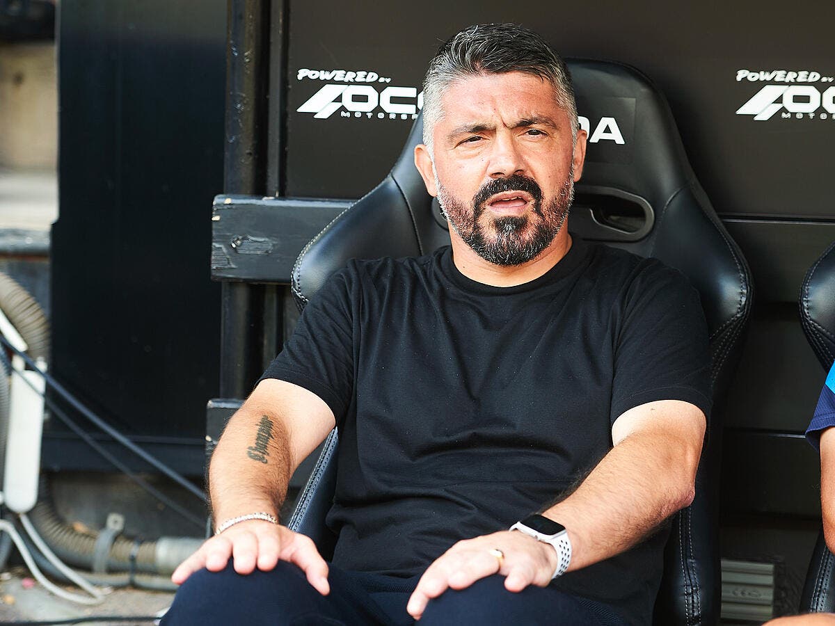 Foot Ol Ol Textor Fonce Sur Gennaro Gattuso Foot