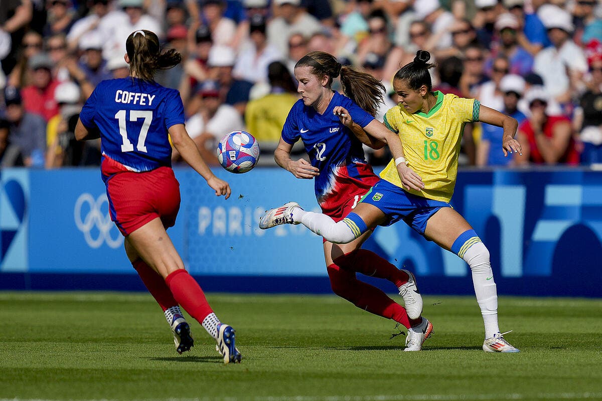 JO 2024 Les EtatsUnis gagnent l'or dans le tournoi féminin Foot 01