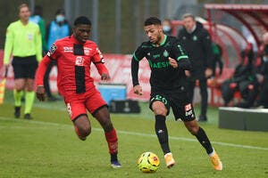 ASSE : Bouanga ne marque plus, il respecte la consigne de Puel