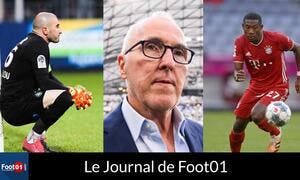 Foot01 News : MCCOURT agacé, le PSG sur ALABA et HERNANDEZ, RUFFIER mis à pied