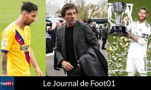 Foot01 News : LEONARDO découpe MEUNIER, MESSI gueule, ça bouge à l'OM