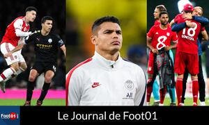 Foot01 News : THIAGO SILVA retourne sa veste, le BAYERN champion, la PREMIER LEAGUE revient