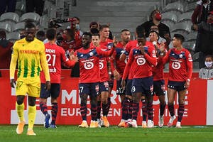 L1 : Le LOSC enchaîne face à Nantes et prend la tête