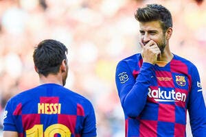 Esp : Barcelone et Piqué s'impatientent pour Lionel Messi
