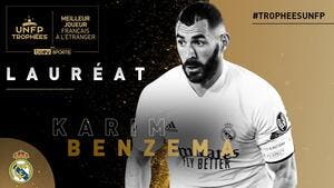 UNFP : Karim Benzema est le meilleur, les votes ont parlé