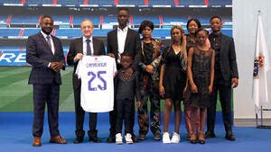 Esp : Camavinga officiellement présenté par le Real Madrid