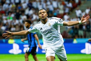 Le Real rafle la Supercoupe de l'UEFA, Mbappé décisif