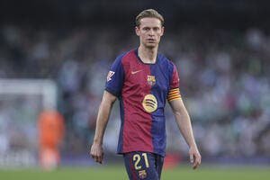 Barça : Frenkie de Jong peut préparer ses larmes