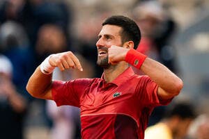 Djokovic assome Riolo en plein Roland-Garros