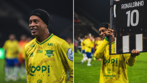 Ronaldinho à Angers, l'image WTF du jour