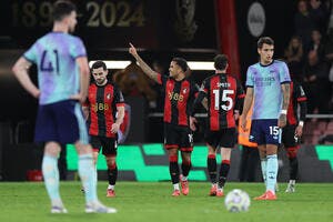 Ang : Arsenal tombe à Bournemouth