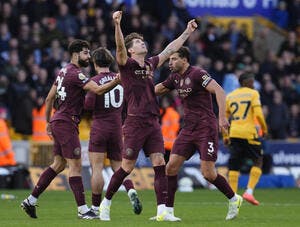 PL : Manchester City se fait peur à Wolverhampton