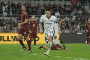 Serie A : Lautaro Martinez fait gagner l'Inter à Rome