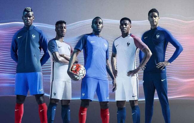 Les nouveaux maillots de l’équipe de France dévoilés