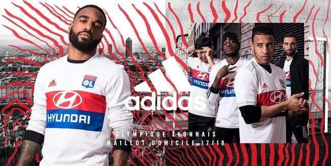 OL : Lyon et Adidas présentent le maillot de la saison 2017-2018