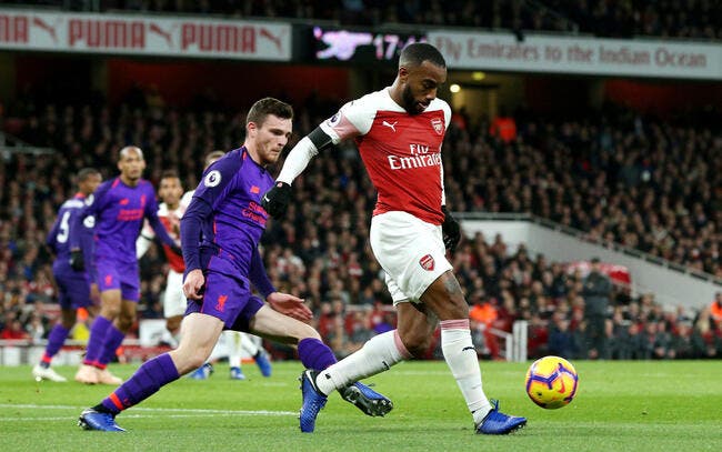 PL : Lacazette sauve Arsenal face à Liverpool