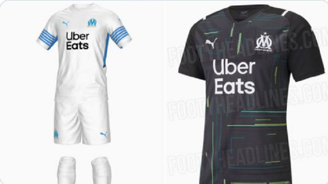 Photos : Les deux nouveaux maillots de l’OM ont fuité