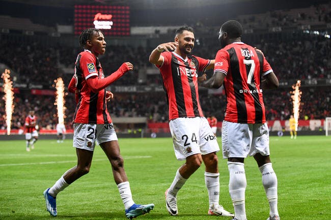 L1 : Nice enfonce Rennes et repasse leader