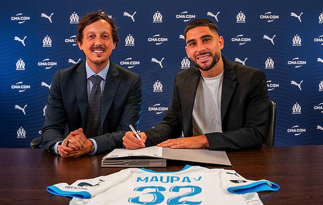 Neal Maupay signe officiellement à l'OM !