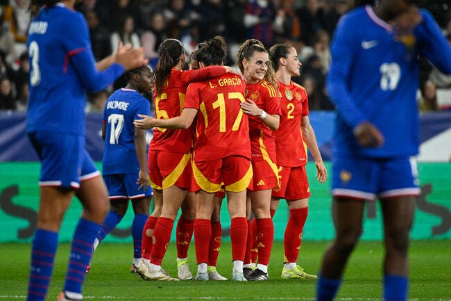 EdF fém. : Les Bleues fessées par l'Espagne