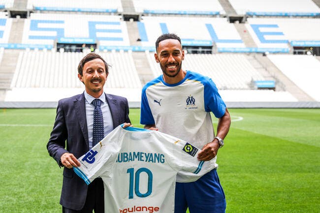 Longoria est furieux, Aubameyang bloqué à l'OM