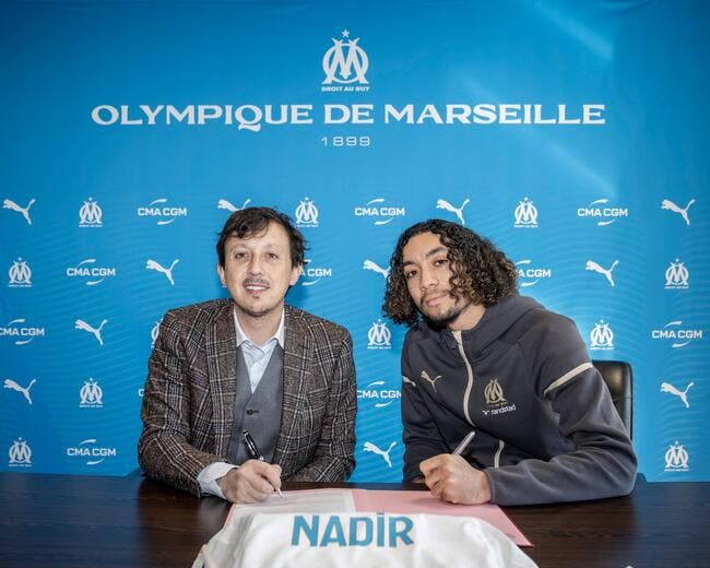 Officiel : L’OM prolonge Bilal Nadir jusqu’en 2026