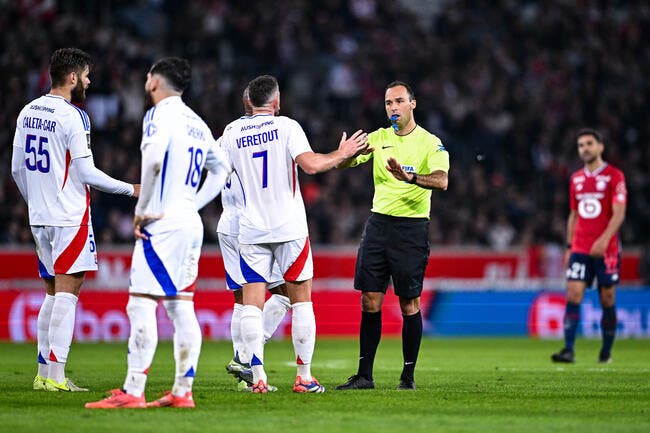 Lille-OL : Les arbitres expliquent enfin le but refusé à Lyon