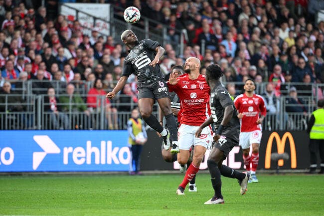 Rennes miraculé dans le derby à Brest