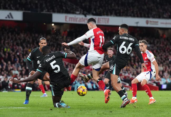 Ang : Arsenal tenu en échec par Liverpool