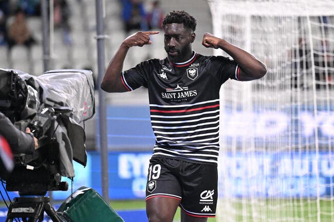 L2 :  Alexandre Mendy devient le meilleur buteur de l'histoire de Caen