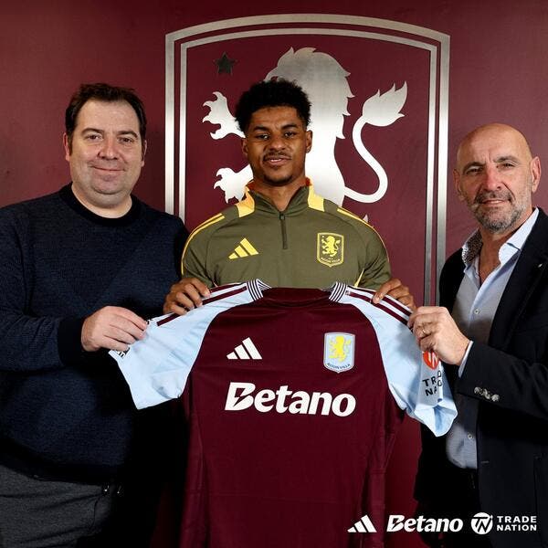 Officiel : Marcus Rashford signe à Aston Villa