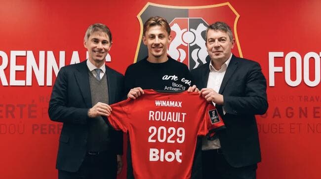 Anthony Rouault signe à Rennes (off)