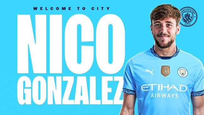 Manchester City s'offre Nico Gonzalez pour 60ME