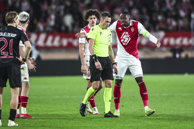 LdC : L'arbitrage encore impitoyable avec Monaco contre Benfica