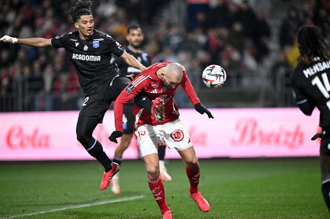 L1 : Brest freiné dans sa remontée par Auxerre