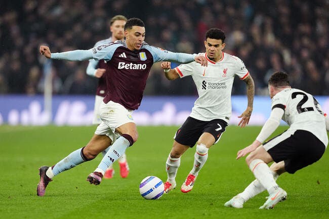 Ang : Liverpool lâche des plumes à Aston Villa