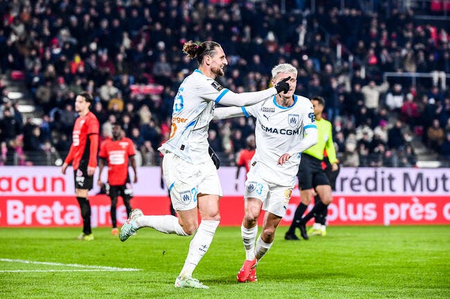 L1 : L'OM assomme Rennes et la course au podium