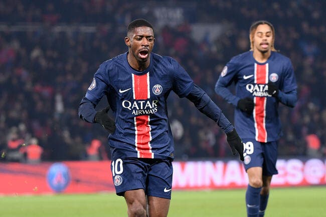 PSG-ASSE : Dembélé encore en mode Père Noël face aux Verts