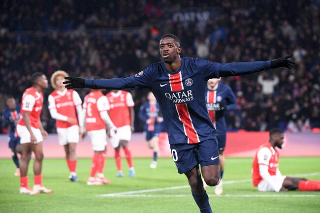 PSG : Dembélé réalise un quadruplé historique contre Reims