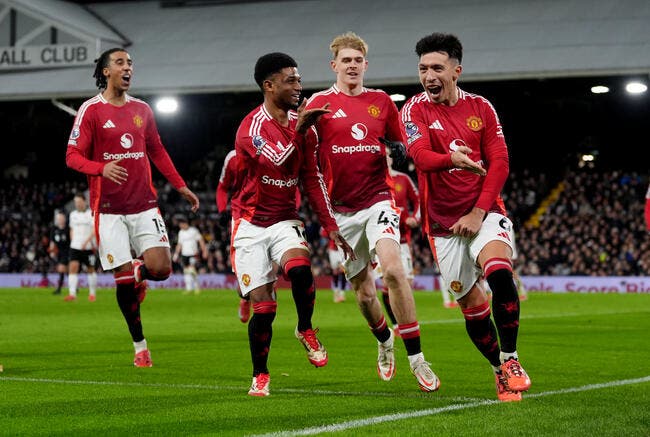 PL : Manchester United s'en sort difficilement à Fulham