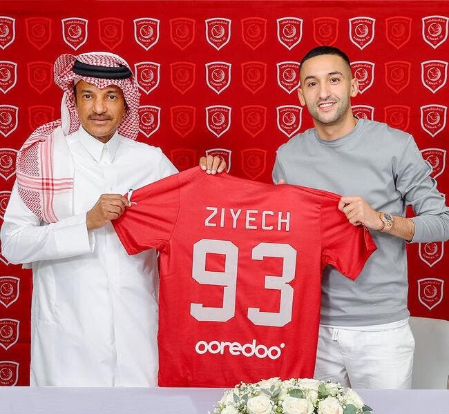 Ziyech quitte Galatasaray pour le Qatar