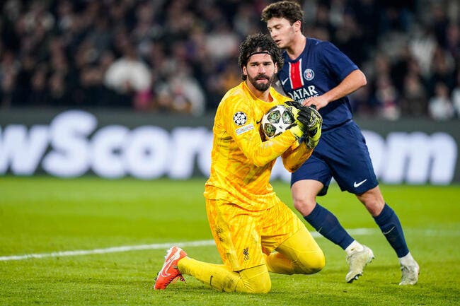 Alisson infranchissable, avec lui le PSG explosait Liverpool