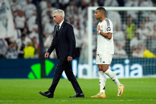 Mbappé rechute au Real, Ancelotti a sa théorie