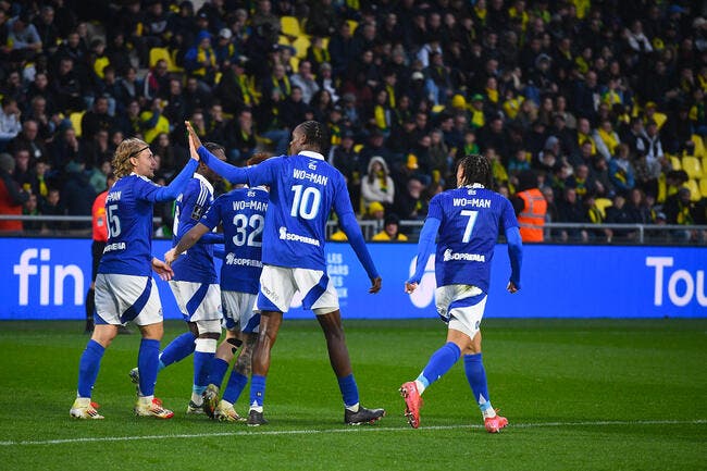 L1 : Strasbourg fait tomber Nantes et intègre le top 6