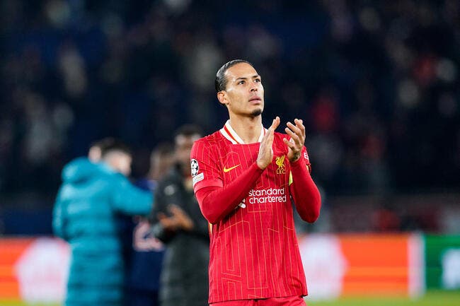 Choqué par le PSG, van Dijk tremble