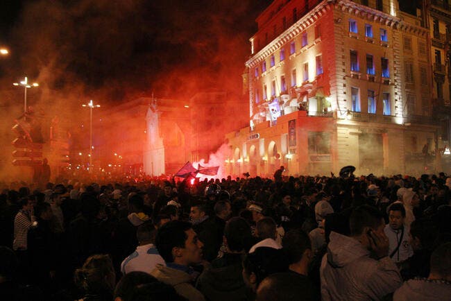 Diaporama : Marseille fête le titre de champion de l’OM