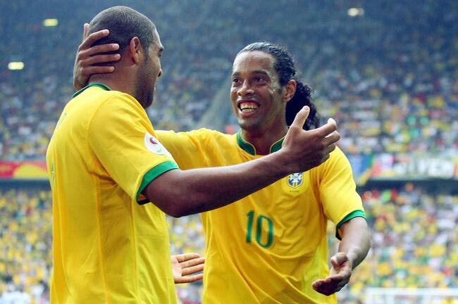 Ronaldinho regardera le Mondial à la télé